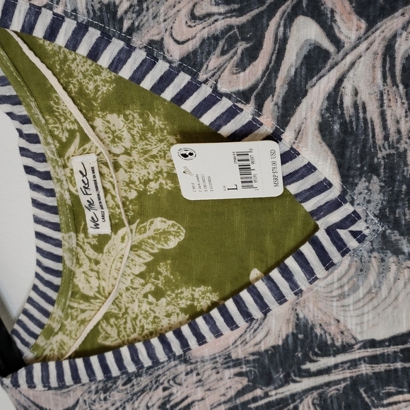 We the Free Paradise City Top Lightweight Bohemian Summer Gypsy Hippie NEW - Picture 2 of 16